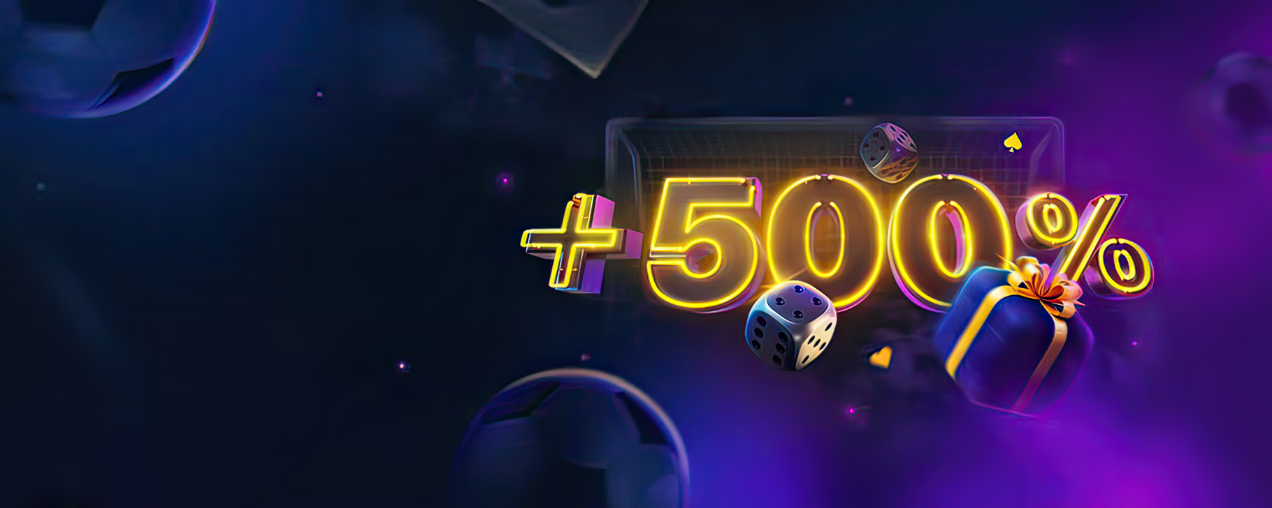 500% bonus əldə edin!